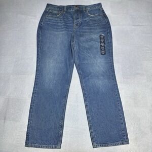 NEW J Crew High Rise Straight Premium Edition Button Fly Jeans Size 29 NWT‎